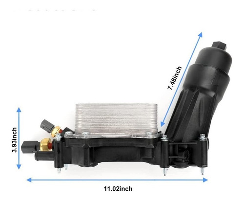 Imagen 5 de 5 de Enfriador Aceite Completo Jeep Dodge Ram Journey Cherokee