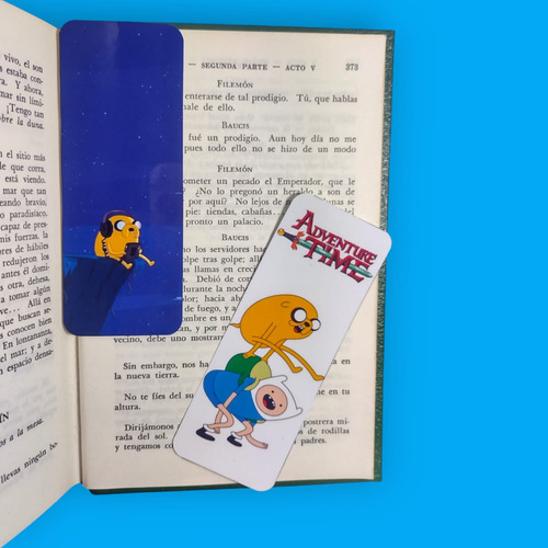 Separadores Para Libros Colección Hora De Aventura Multicolor Adventure Time 1
