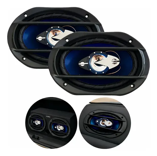 6x9 Orion Alto Falante Par Quadriaxial 110w Rms 69 Estéreo