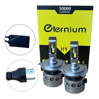 Kit De Led H4 Alta Y Baja Eternium 50000 Lumenes 30w