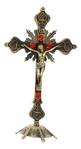 Crucifijo De La Cruz De La Capilla De La Decoración Del