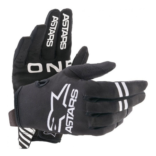 Guantes Alpinestars Youth Radar Niños Negro M Centro Motos