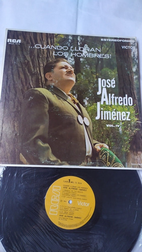 José Alfredo Jiménez Cuando Lloran Los Hombres Disco De Vini