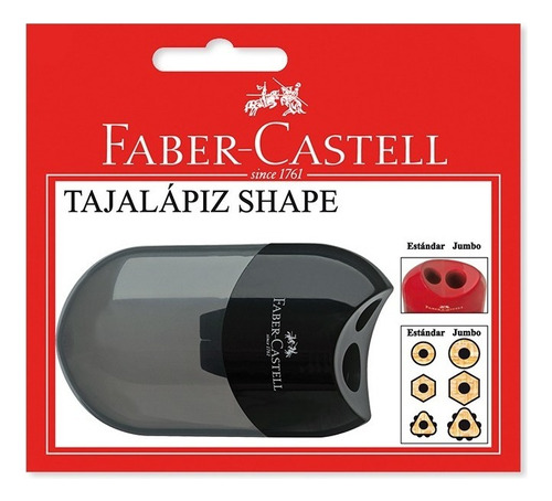 Tajalápiz Con Deposito Shape Faber Castell