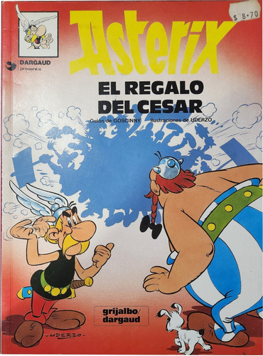 Asterix El Regalo Del Cesar Vol. 21 - Usado En Español