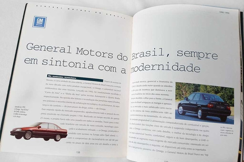 Livro Com História Da Chevrolet - 70 Anos De Brasil (Usado)