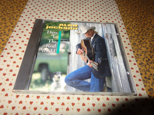 Cd Alan Jackson/ Here In The Real World Arista 1989