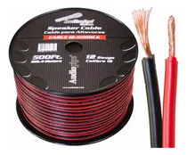 Comprar Cable De Altavoz Trenzado 12 Calibre Rojo Y Negro 500 Pies