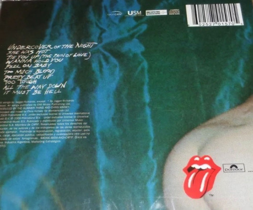 Rolling Stones Cd Undercover 1983 Reedición 2009 Sellado