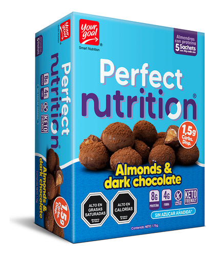 5 Perfect Nutrition Almonds & Dark Chocolate