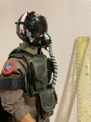 Figura A Escala 1/6 Tom Maverick Top Gun Did Custom