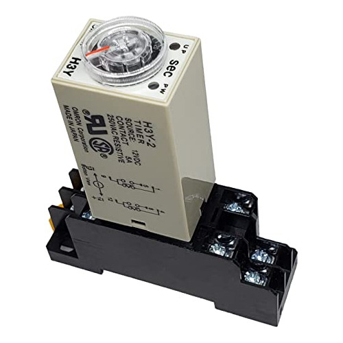 Relé De Tiempo Con Temporizador De Retardo Dc12v H3y-2 De 0