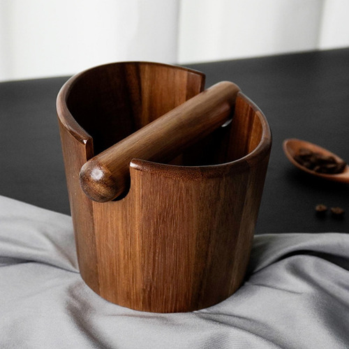 Caja Para Café, Fácil De Transportar, De Madera,