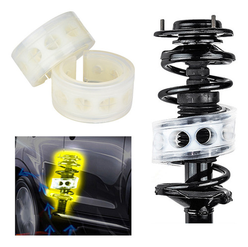 Shock Buffer, 2 Unidades, Transparente, Tipo Amortiguador Ti