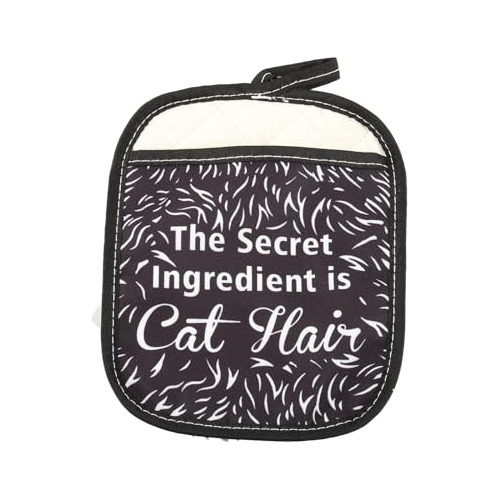 Manopla Para Horno Cat Mom The Secret Ingredient Is Cat Hair