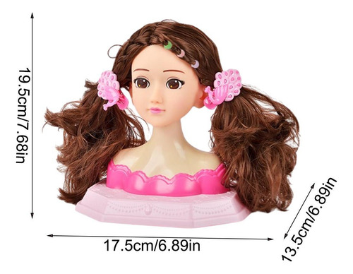 Muñeca Con Cabeza De Peluquería Juguete Con Cabeza De Muñeca