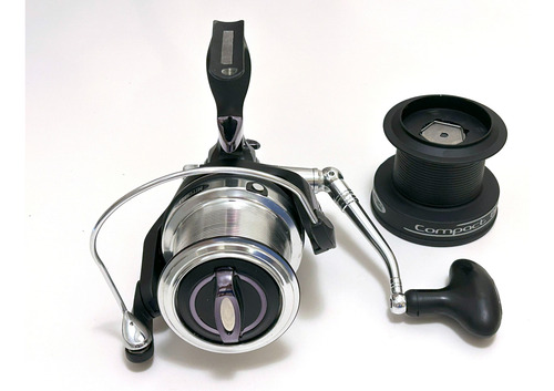 Reel Mitchell Compact Silver Lc 800 Negro Derecho/izquierdo