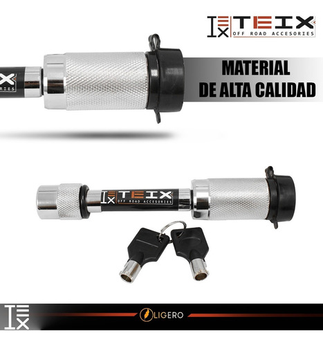 Imagen 8 de 8 de Candado Perno Para Tiron Remolque Universal Teix