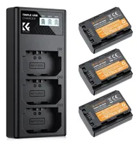 Comprar Kit De 3 Baterías Np-fz100 + Cargador Triple K&f - Kf28.0038