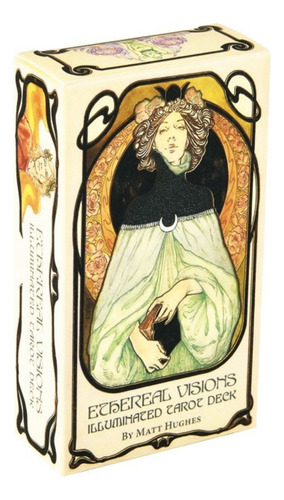 Tarot Visiones Etereas Ilustrado Elegante Mazo X 78 Cartas 