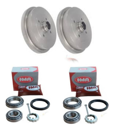 Kit Freio Traseiro Gol G2/g3/g4 1999/2008 Tambor