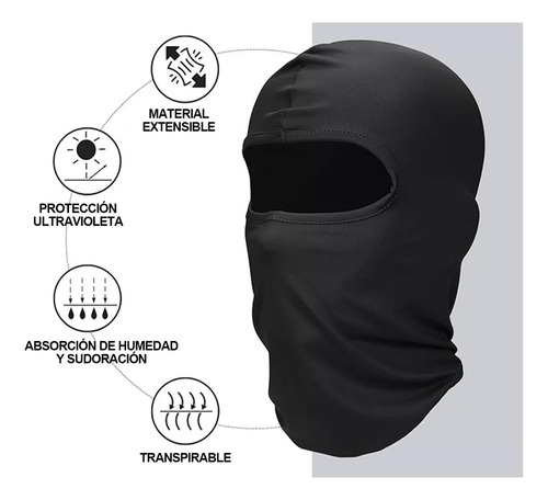 Pacote Com 9 Máscaras Táticas Balaclava Moto