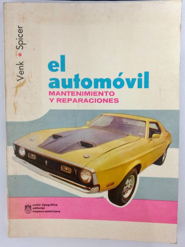 Manual El Automóvil Portada Ford Mustang Antiguo (Usado)
