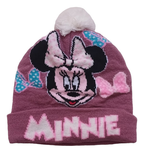 Gorro De Lana Minnie Mouse 