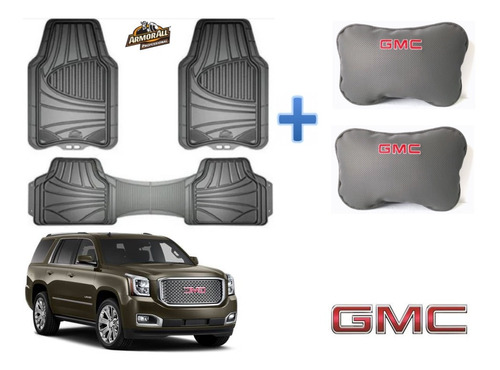 Kit Tapetes Armor All + Cojines Gmc Yukon 2015 A 2020