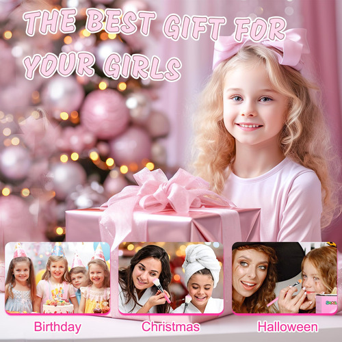 Kit De Maquillaje Smallzi Kids Para Niñas De 5 A 8 Años Con
