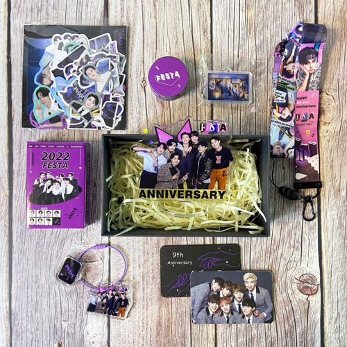 Sacola De Presente Photocards Bts