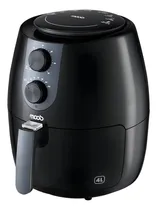 Comprar Fritadeira air fryer elétrica Moob capacidade para 4 litros até 200ºC de temperatura timer 60 minutos com desligamento automático e aviso sonoro 1400W de potência revestimento antiaderente 220V