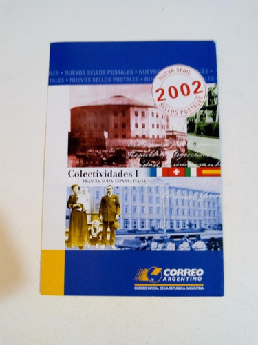 Volante Filatélico 932. Colectividades I . Francia, Suiza (Usado)