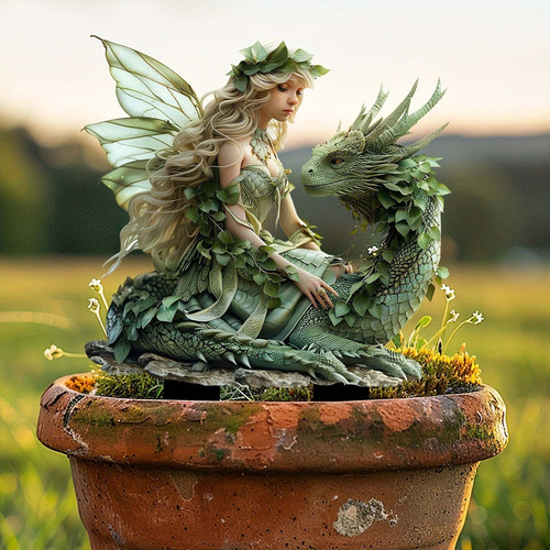 Estaca De Jardim De Princesa E Acrílico, Decoração De Pátio