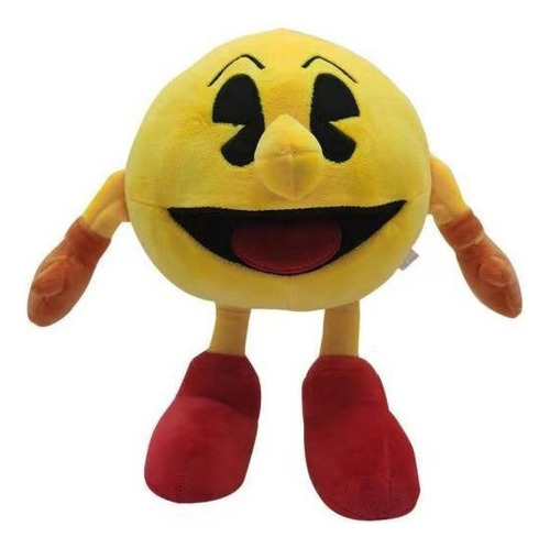 Pac-man Peluche Muñeca Juguete Niños Navidad Regalo 25cm