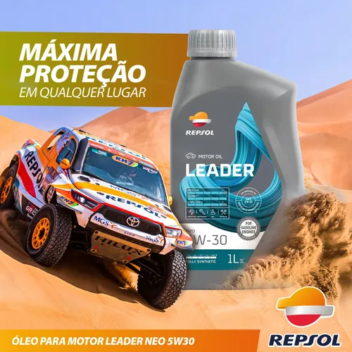 REPSOL LEADER 5W-30 4缶 Óleo Motor Repsol Leader 5w-30 Sintético Api Sp E Ilsac Gf6a