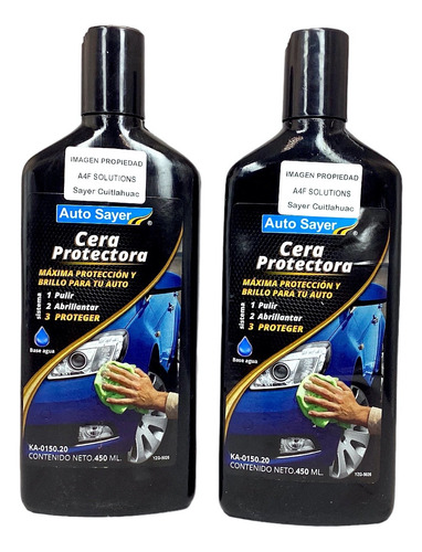 Cera Protectora  Automotriz Sayer Ka-0150.20 2 Pza