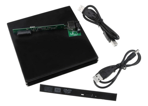 Estuche De Dvd/cd-rom Usb 2.0 De 12,7 Mm Para Escritorio Por