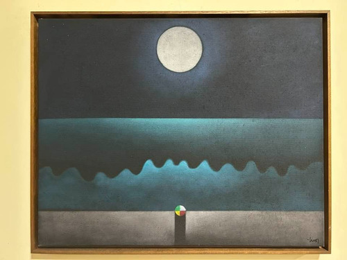 Inos Corradin Quadro Ost Luar No Mar 40x50cm Certificado (Usado)