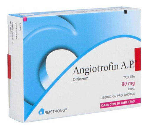 Angiotrofin A.p. 90 Mg 20 Tabletas