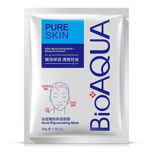 Mascarilla  Anti Acne Bioaqua Original Eliminar Acne