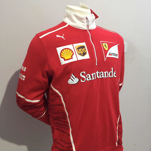 Jaqueta Ferrari Santander F1 Original Sebastian Vettel | Mercado Livre