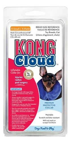 Kong Cloud Collar Isabelino Inflable Talla Xs (extra Small)