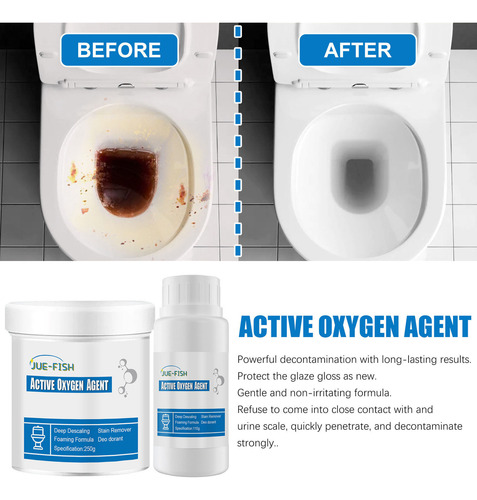 Agente Activado N Toilet Para Eliminación De Básculas Sanita
