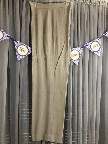 Traje Zara España Saco Y Pantalón Talle 44 / 12 Beige Usado (Usado)