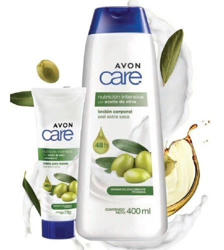 Set X2 Avon Care Nutrición Intensiva Con Aceite De Oliva