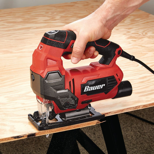 Sierra Caladora Bauer De 6.5 Amp. Con Guia Laser