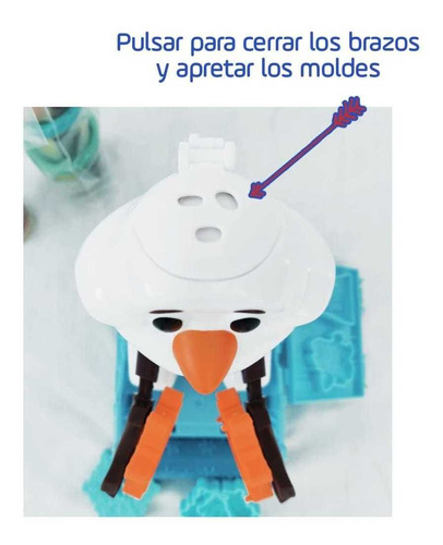 Imagen 6 de 8 de Frozen Olaf Figuras En Play-doh