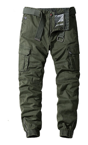 Pantalones Cargo Hombre Hombre Hip Hop Streetwear Jogger Pan