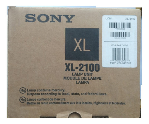 Lampara Original Sony Xl-2100 Kdf-42sx300 42we610 50we620 Kf